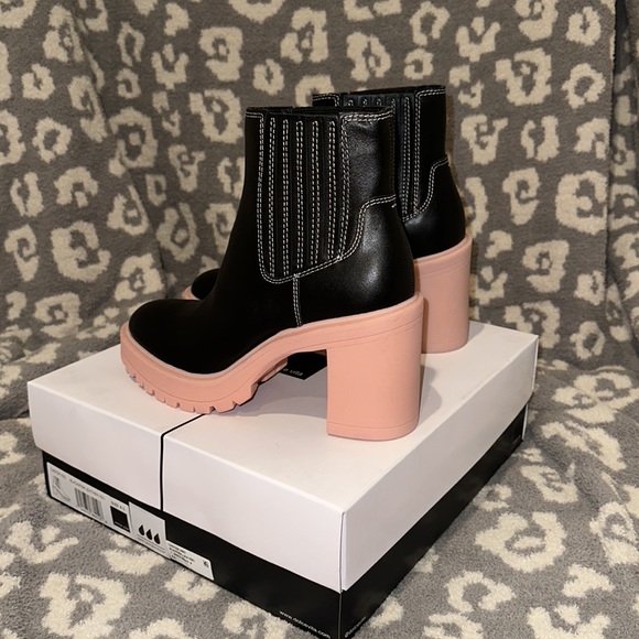 Dolce Vita Caster H2O Booties Leather New 💯 Waterproof - Picture 7 of 17